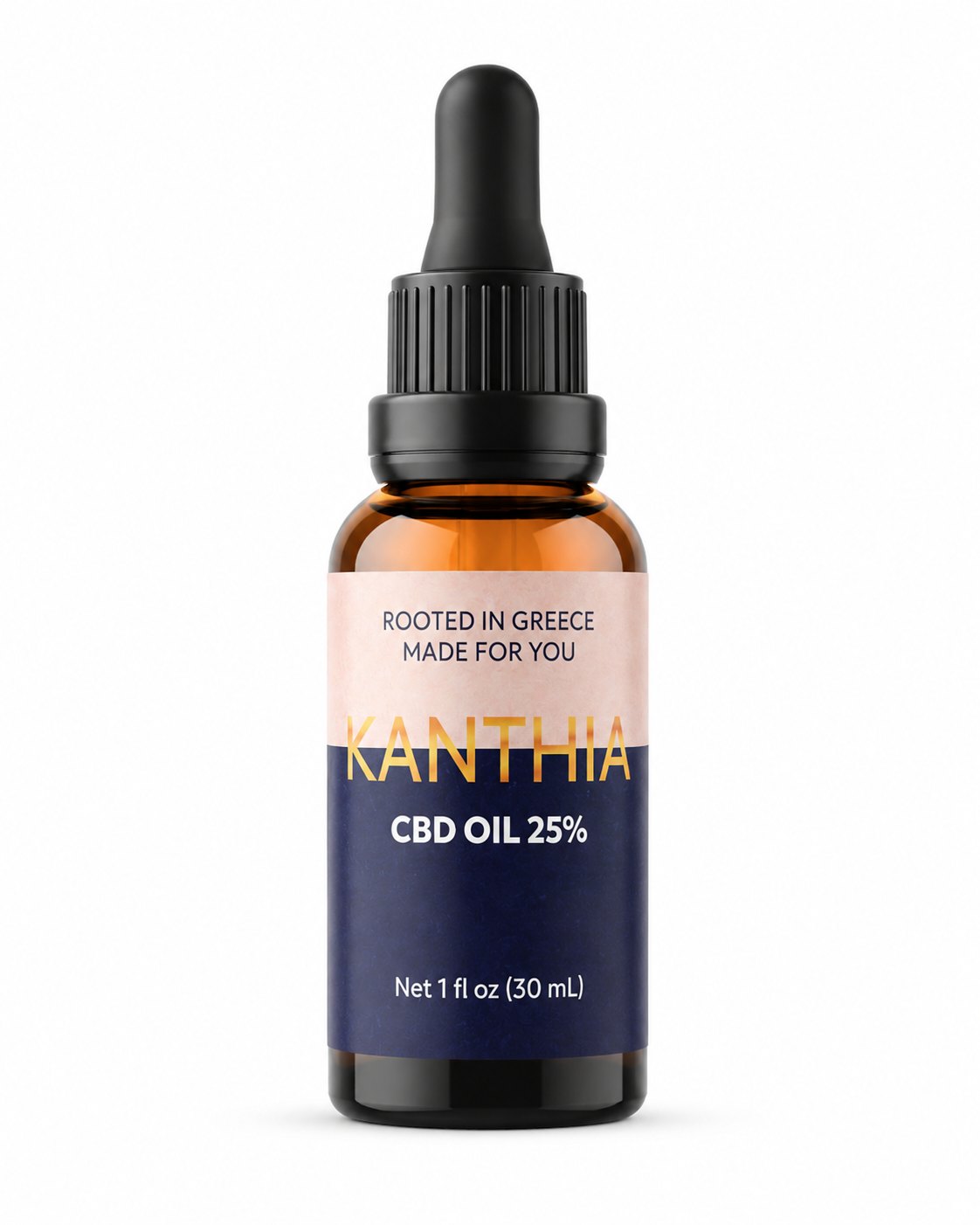 KANTHIA Premium CBD Oil 25% THC-Free (0.0%)